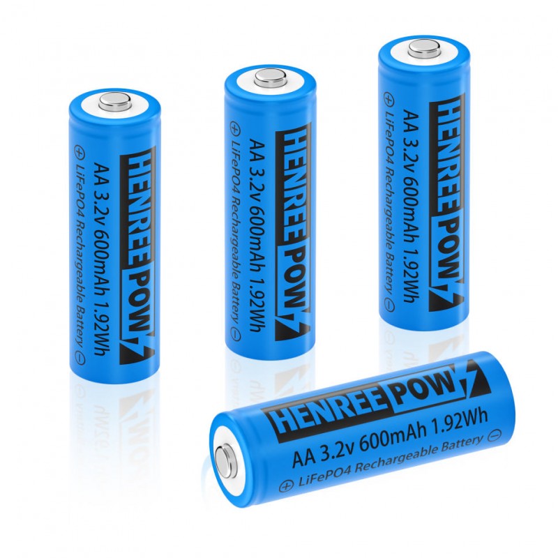Henreepow 14500 แบตเตอรี่แบบชาร์จไฟได้