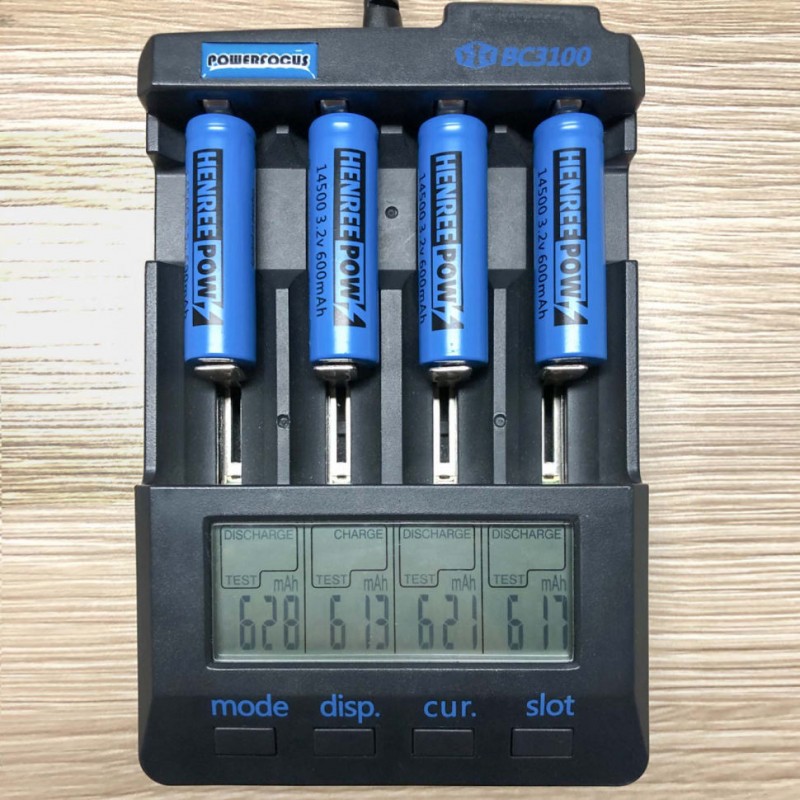 Henreepow 14500 แบตเตอรี่แบบชาร์จไฟได้